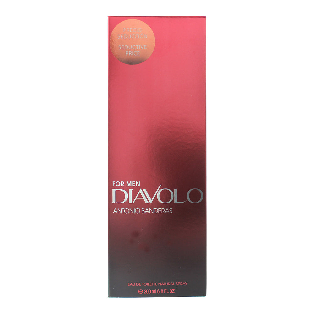 Antonio Banderas Diavolo Eau de Toilette 200ml - Box