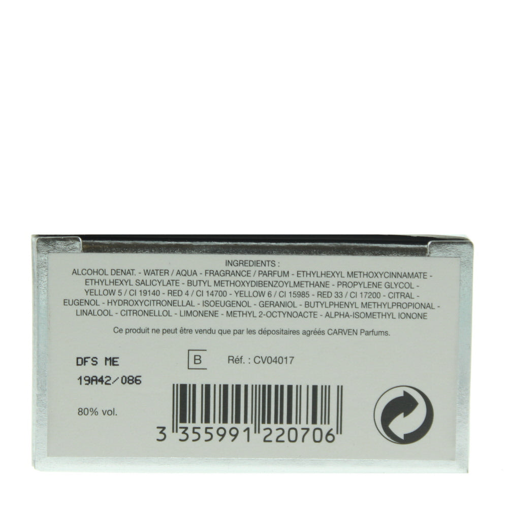 Carven Pour Homme Eau de Toilette 100ml