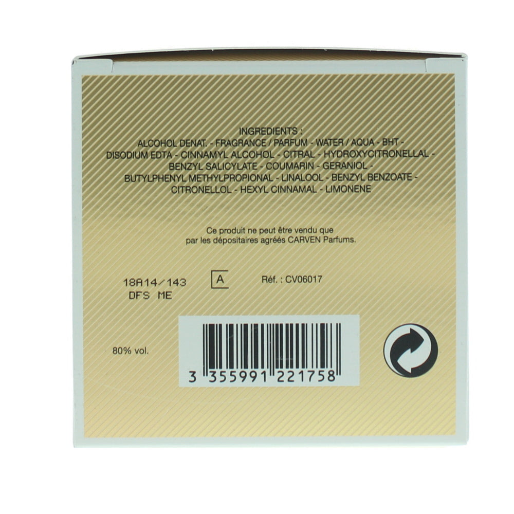Carven L'absolu Eau de Parfum 100ml