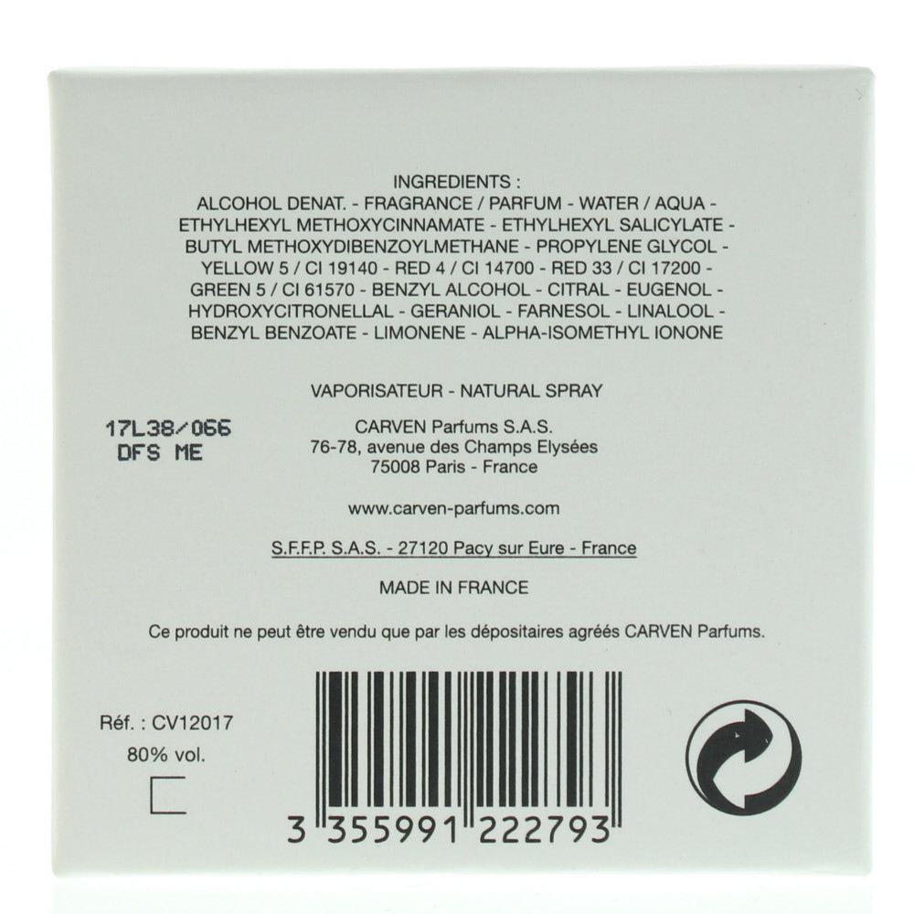 Carven Paris Manille Eau de Parfum 100ml