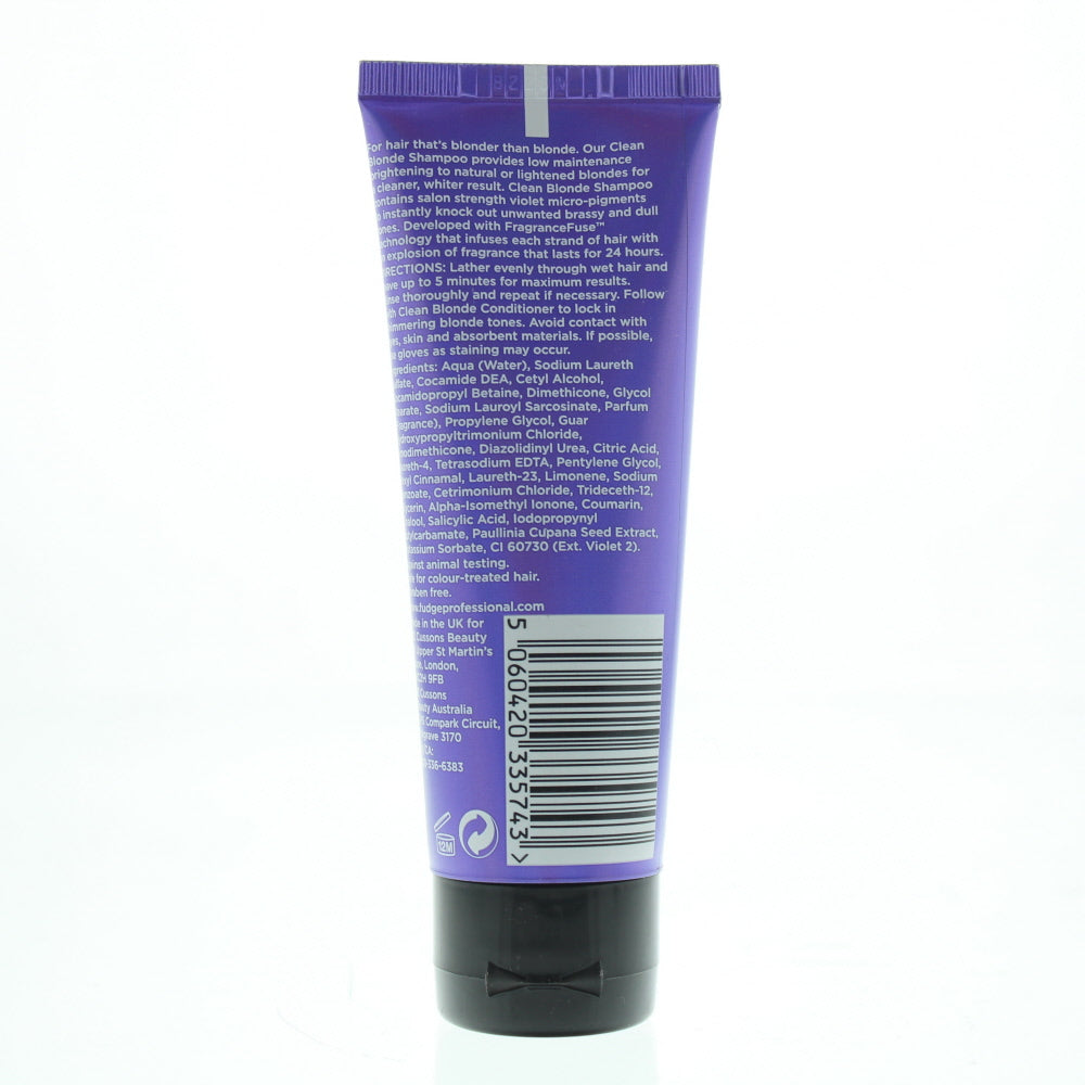 Fudge Clean Blonde Violet-Toning Shampoo 50ml
