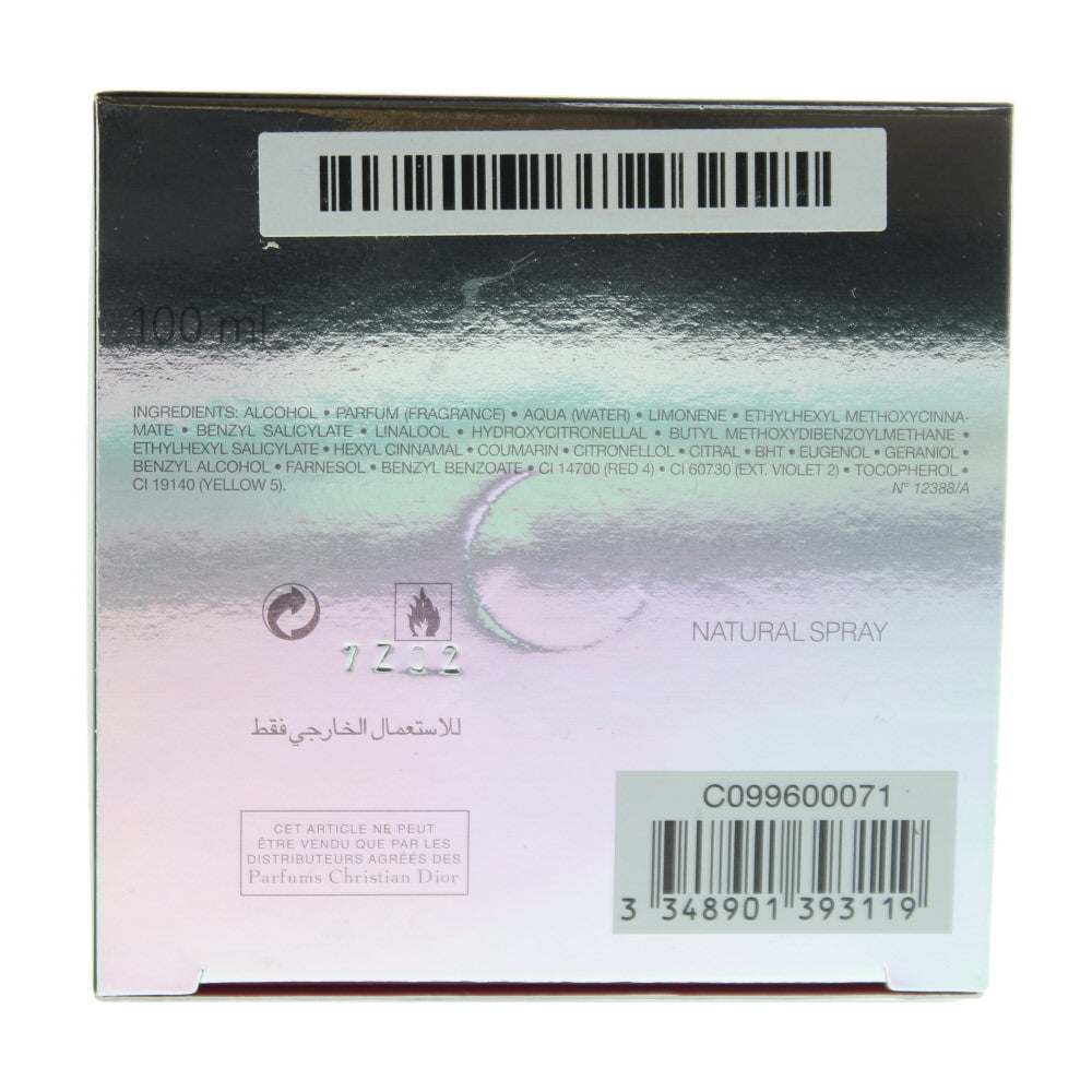 Dior Poison Girl Unexpected Eau de Toilette 100ml - Ingredients