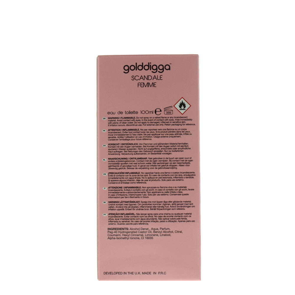 Golddigga Scandale Femme Eau de Toilette 100ml
