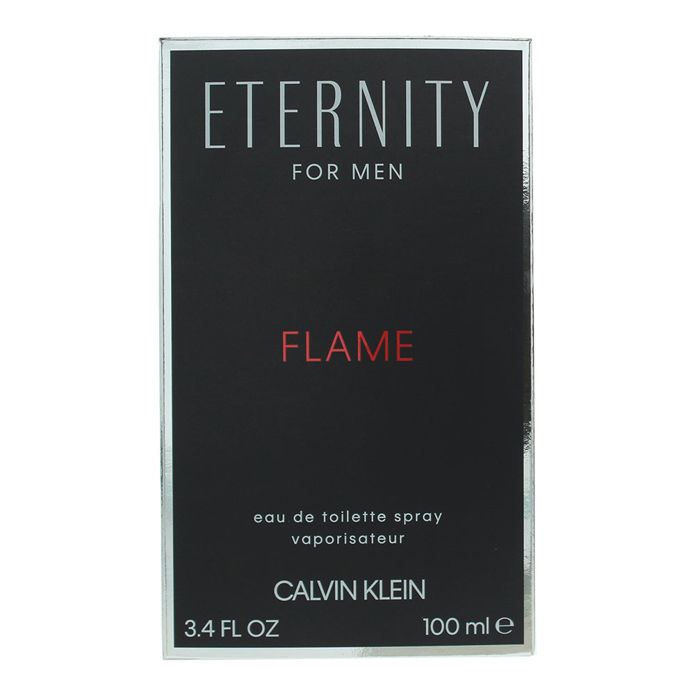 Calvin Klein Eternity For Men Flame Eau de Toilette 100ml - Box