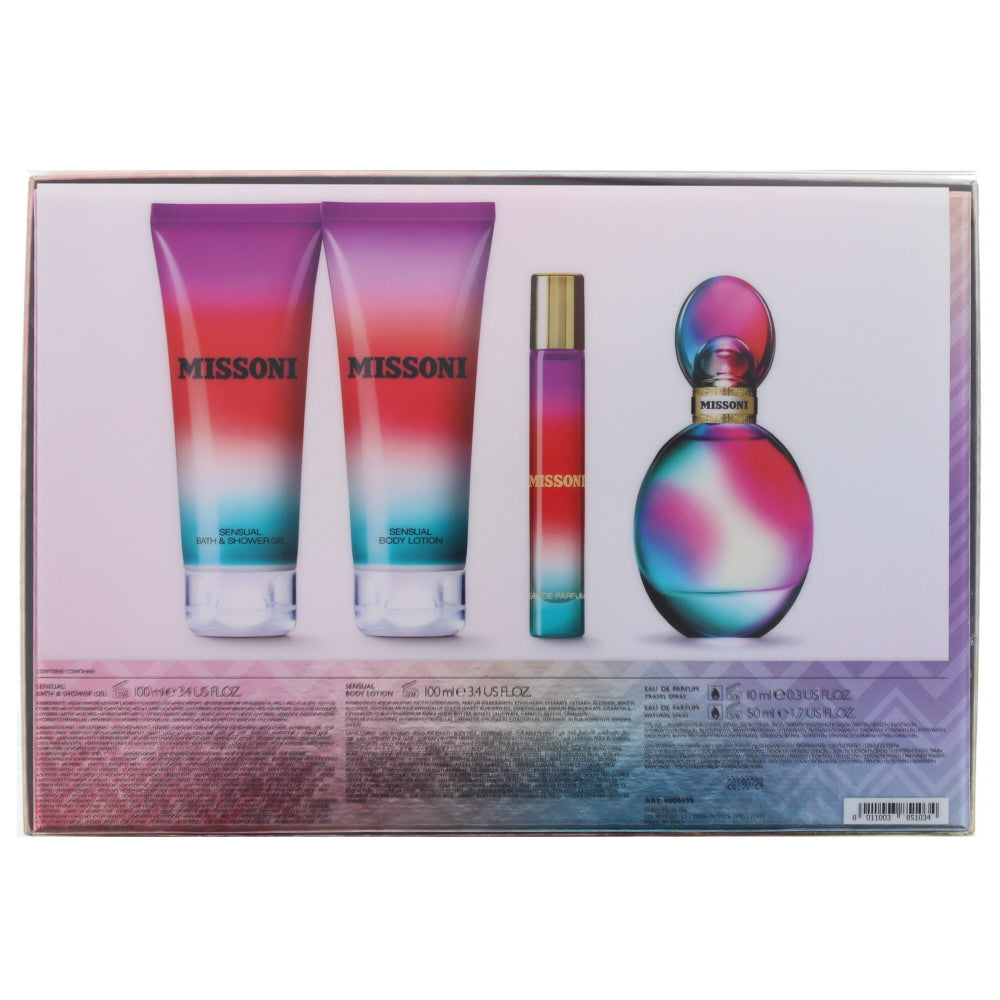 Missoni Eau de Parfum 4 Pieces Gift Set