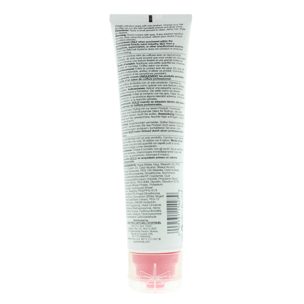 Paul Mitchell Flexible Style Re-Works Texture Cream 150ml - Ingredients
