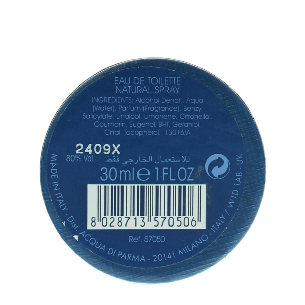 Acqua Di Parma Blu Mediterraneo Cipresso Di Toscana Eau de Toilette 30ml - Ingredients