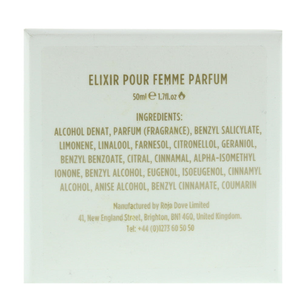 Roja Parfums Elixir Pour Femme Parfum 50ml - Ingredients