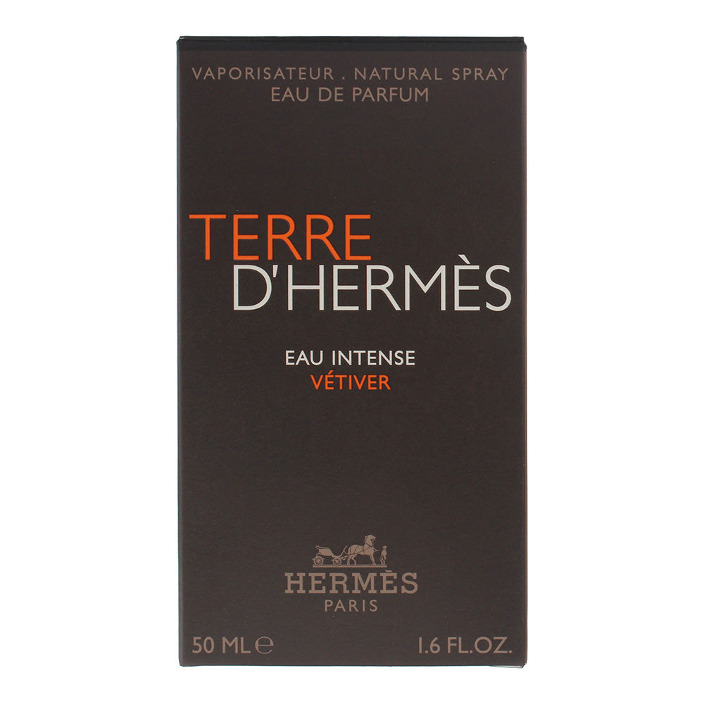 Hermès Terre D'Hermès Eau Intense Vétiver Eau de Parfum 50ml - Box