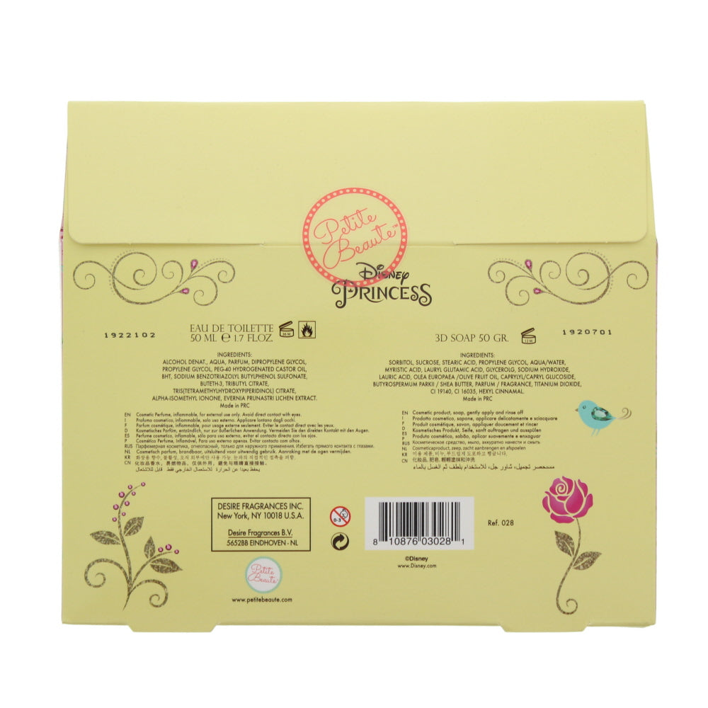 Disney Belle Eau de Toilette 2 Pieces Gift Set
