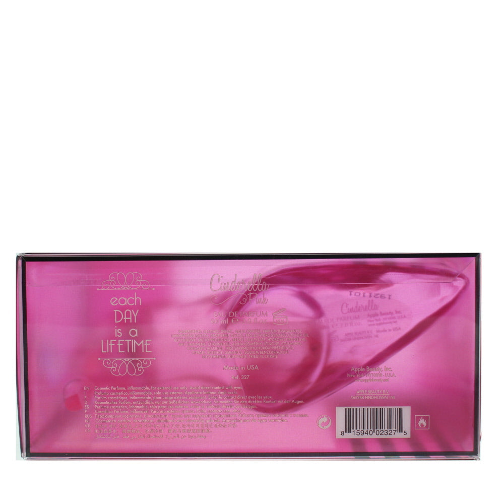 Disney Cinderella Pink Slipper Eau de Parfum 60ml