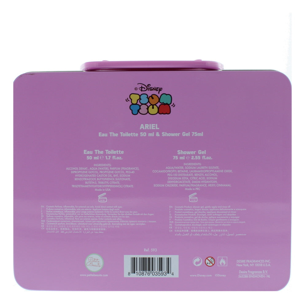 Disney Tsum Tsum Ariel Eau de Toilette 2 Pieces Gift Set