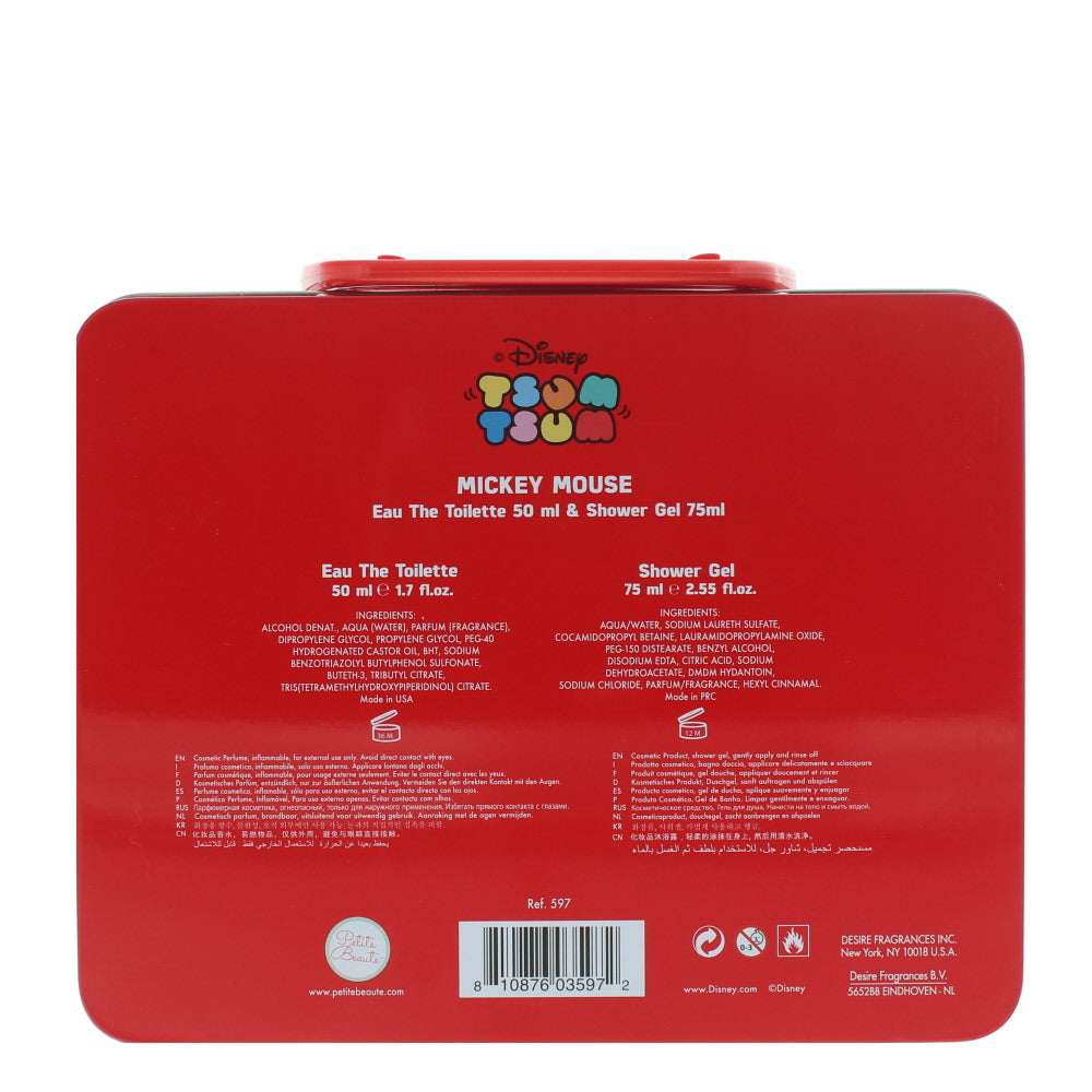 Disney Tsum Tsum Mickey Mous Eau de Toilette 2 Pieces Gift Set