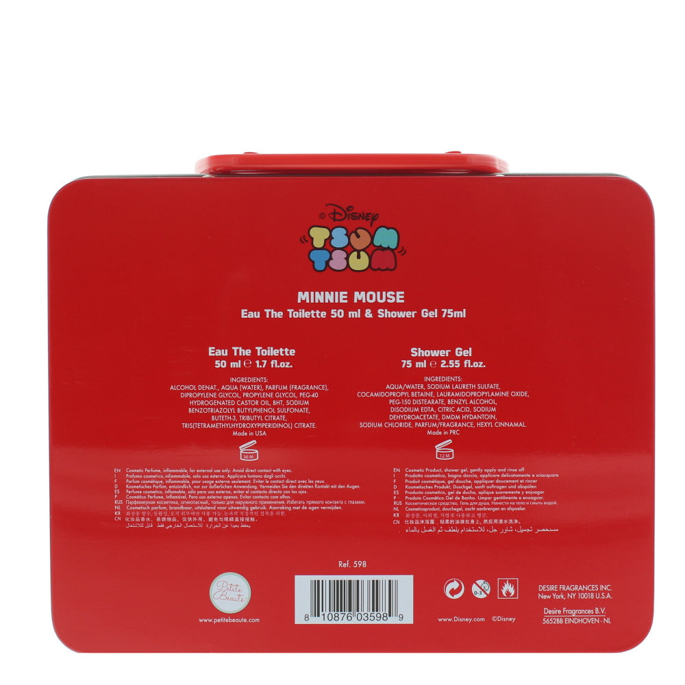 Disney Tsum Tsum Minnie Mouse Eau de Toilette 2 Pieces Gift Set