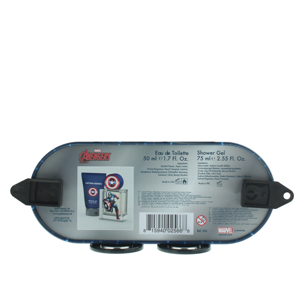 Marvel Captain America Eau de Toilette 3 Pieces Gift Set
