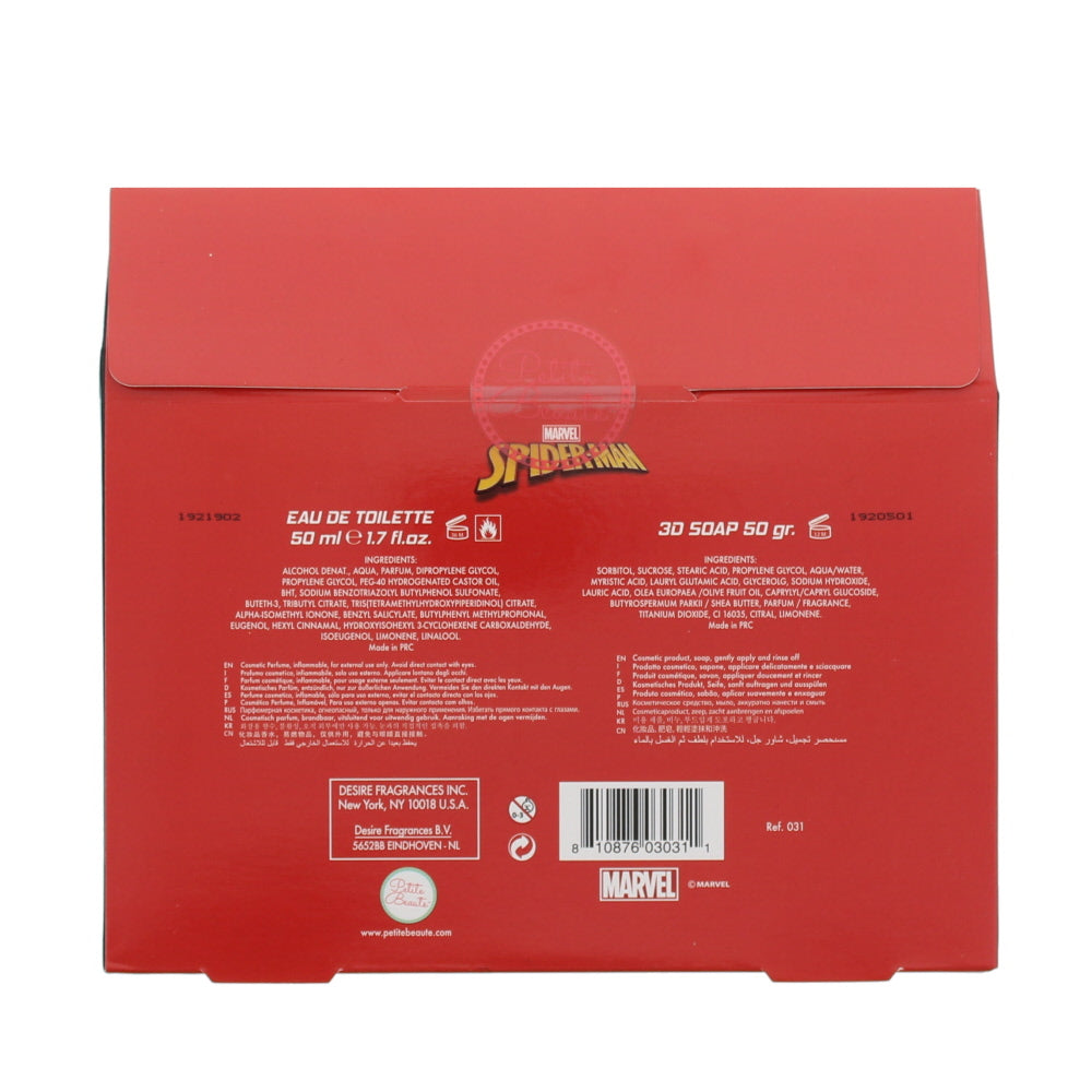 Marvel Spiderman Eau de Toilette 3 Pieces Gift Set