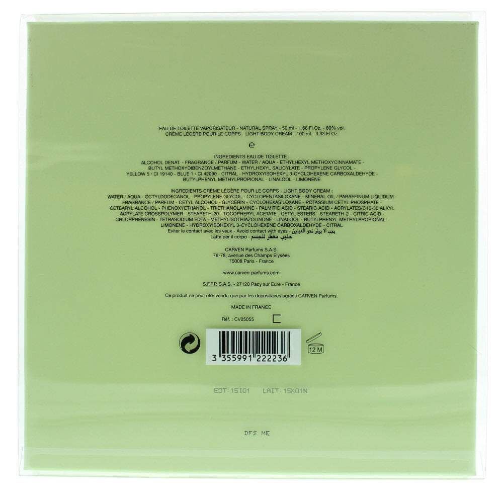 Carven L'eau Eau de Toilette 2 Pieces Gift Set