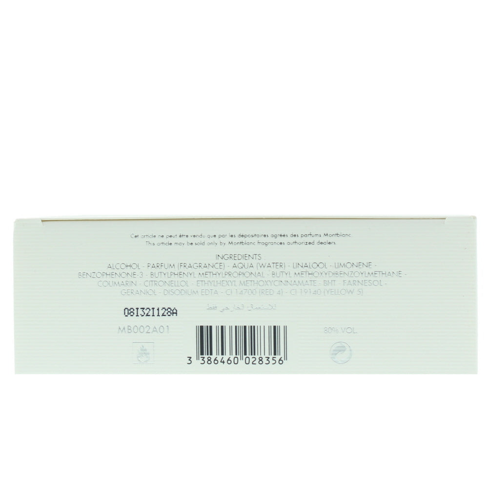 Montblanc Presence D'une Femme Eau de Toilette 75ml