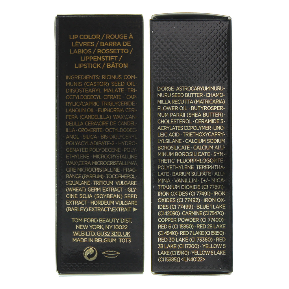 Tom Ford Lip Color 65 Magnetic Attraction Lipstick 3g - Ingredients