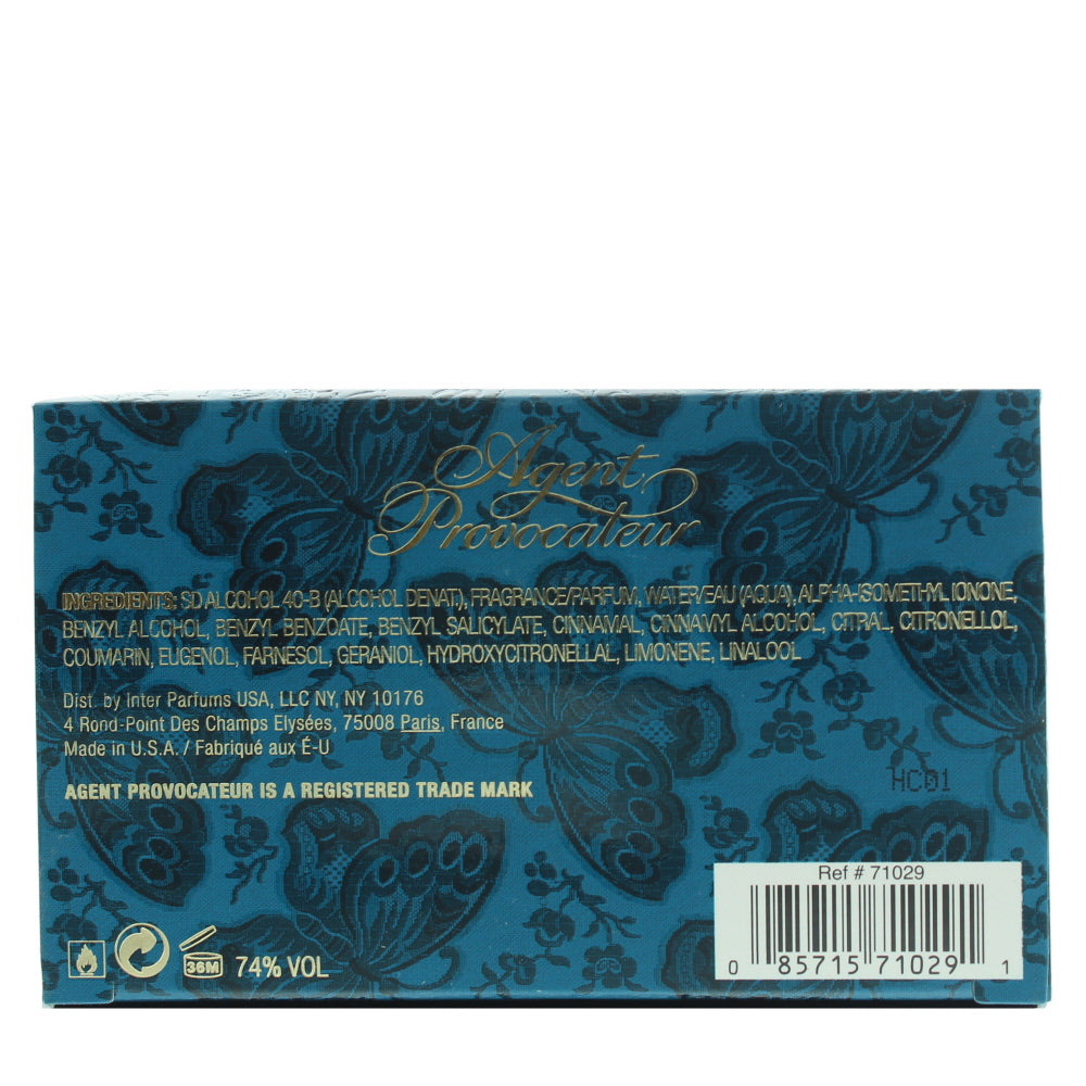 Agent Provocateur Blue Silk Eau de Parfum 100ml - Ingredients