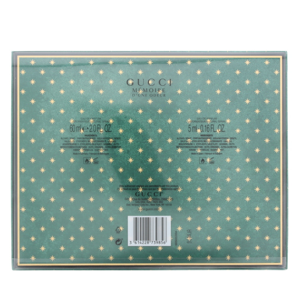 Gucci Mémoire D'une Odeur Eau de Parfum 2 Pieces Gift Set