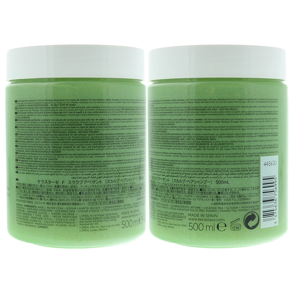 Kerastase Fusio-Scrub Smoothing Cleanser For All Hair Types And Scalp Scrub 500ml
