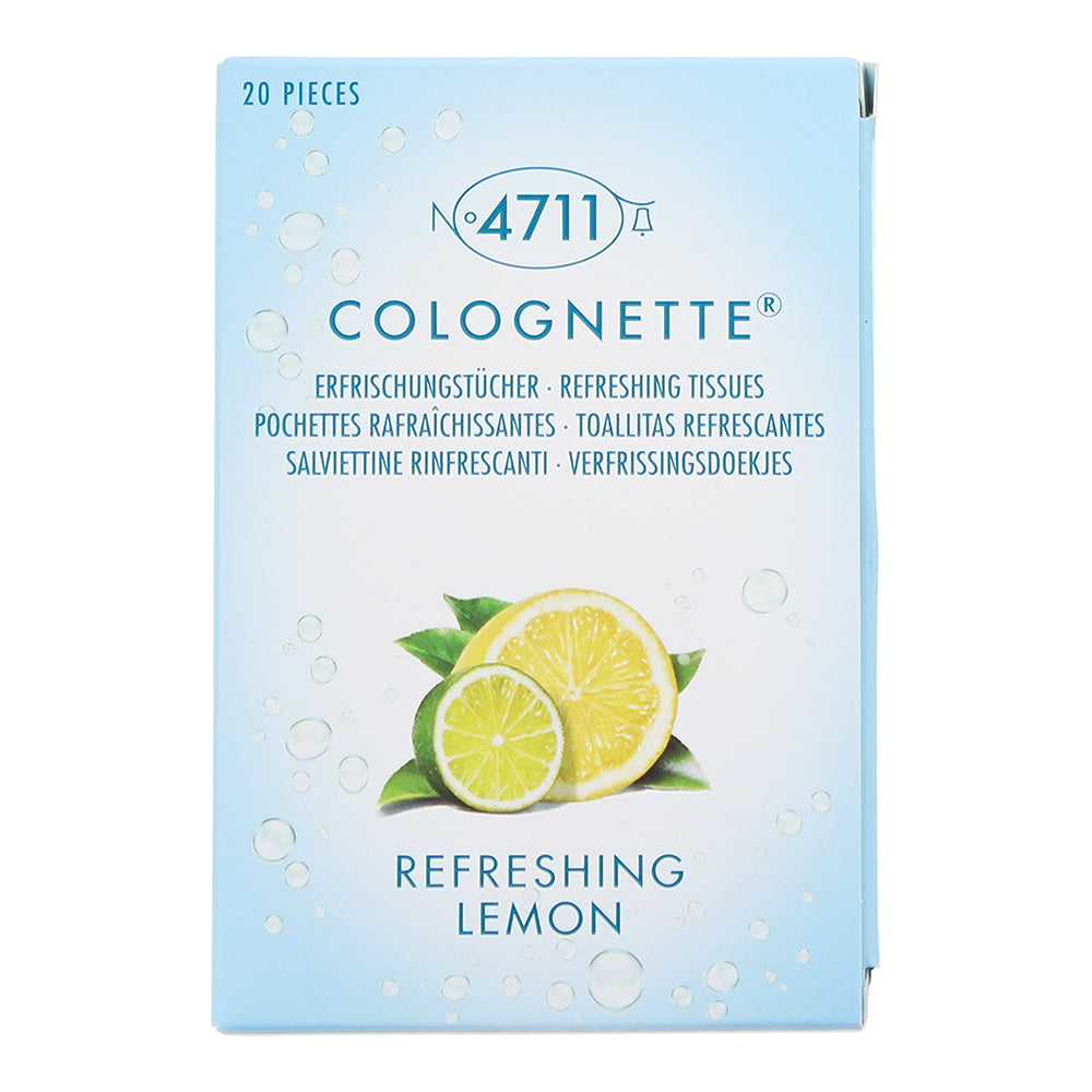 4711 Colognette Refreshing Lemon Tissues 20pcs - Box