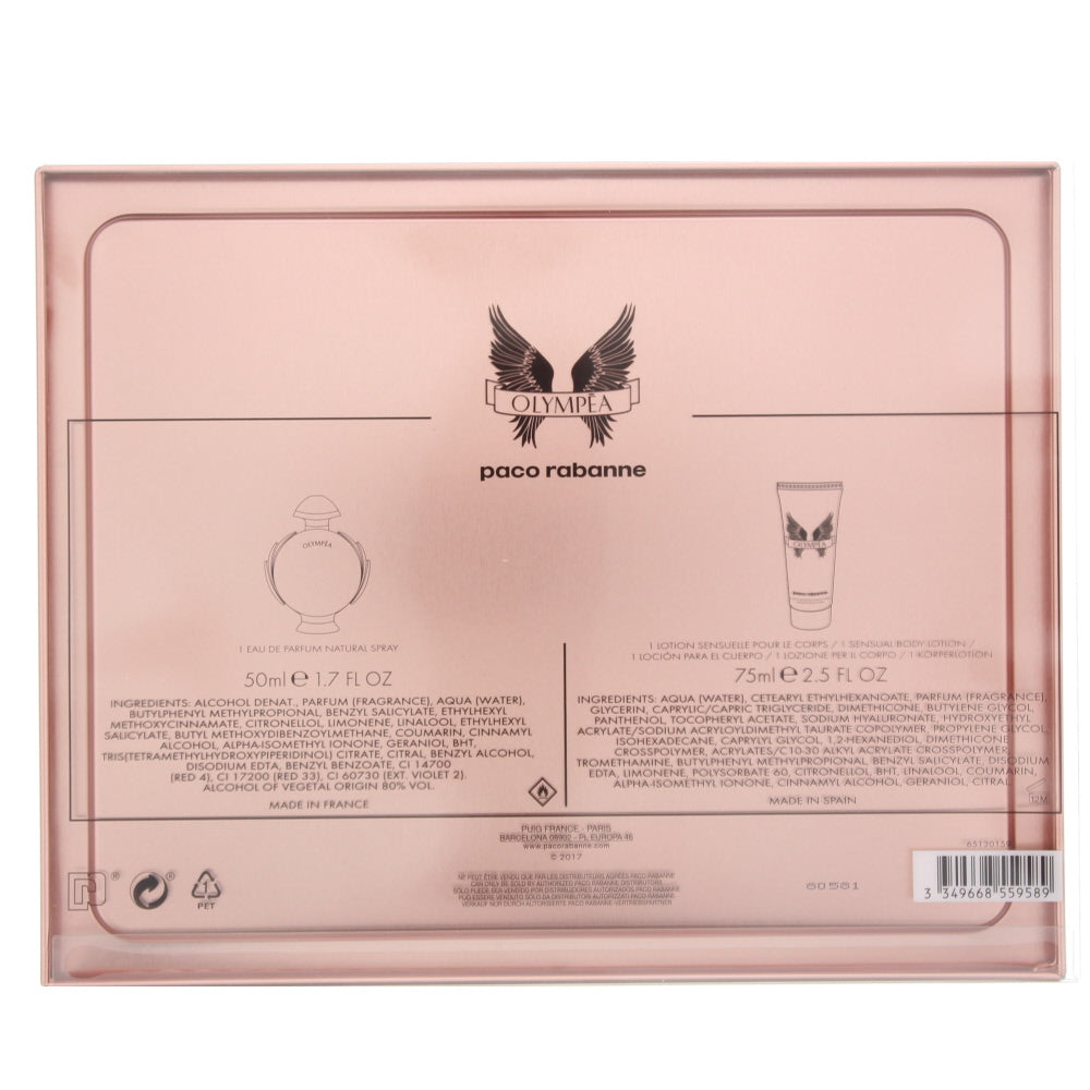 Paco Rabanne Olympéa Eau de Parfum 2 Pieces Gift Set - Ingredients
