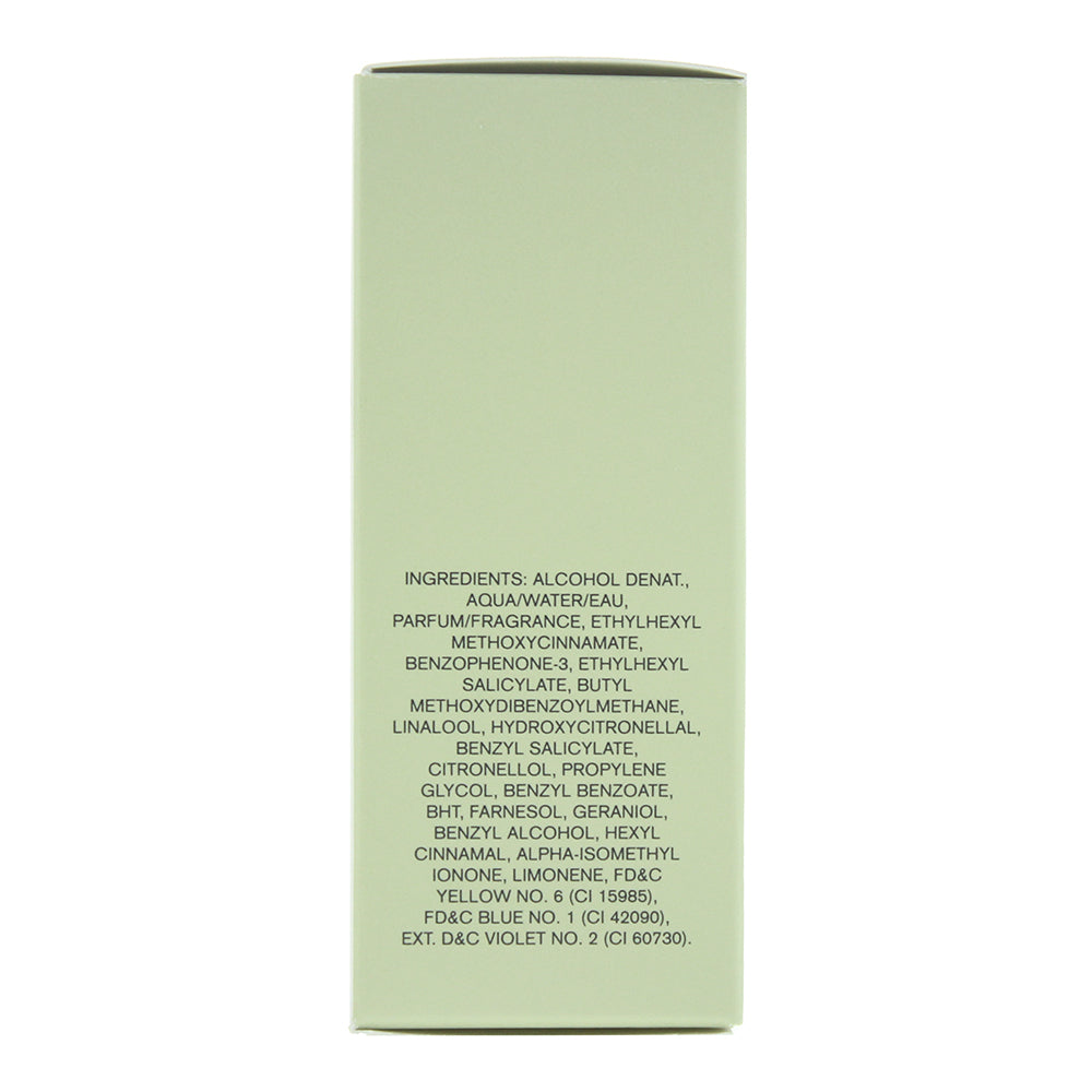 Vera Wang Embrace Green Tea And Pear Blossom Eau de Toilette 30ml - Ingredients