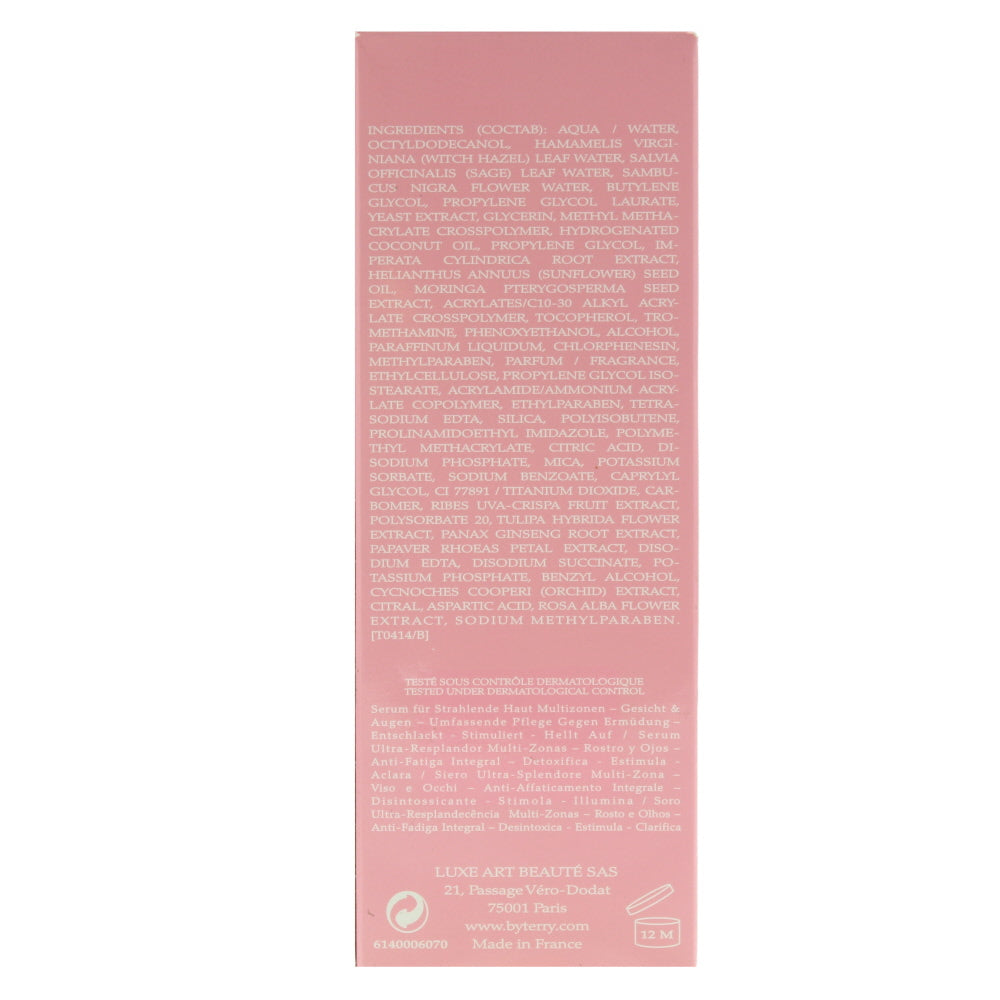 By Terry Seve De Rose Anti-Fatigue Serum 30ml - Ingredients
