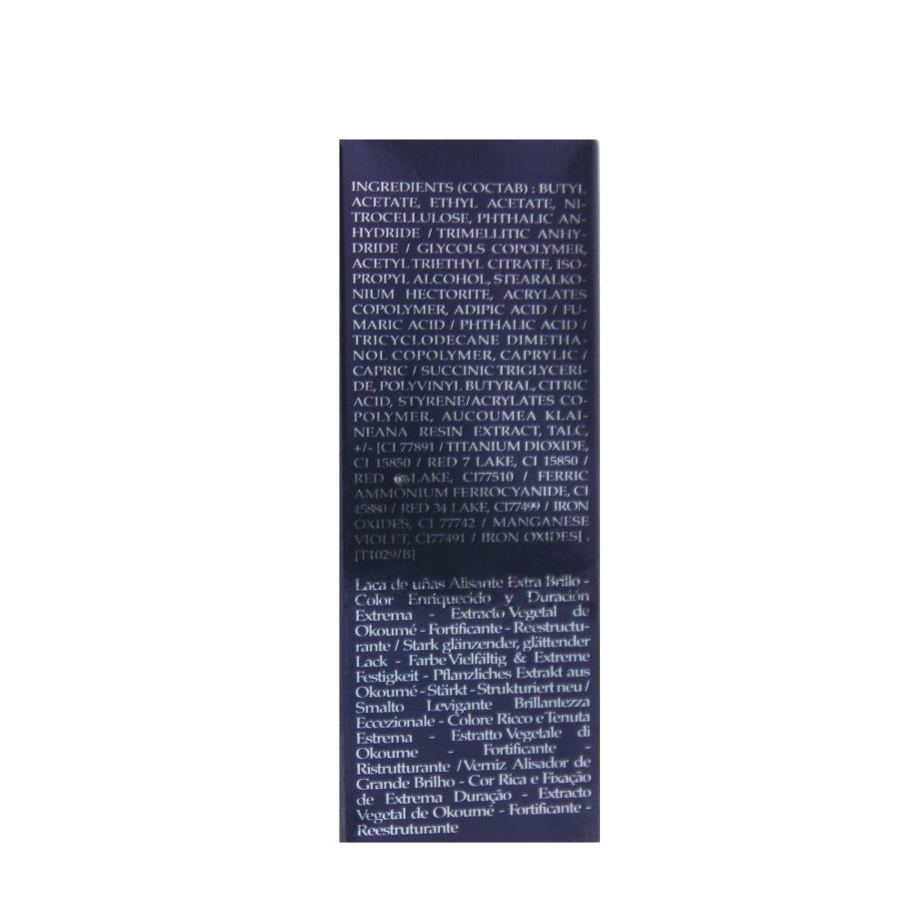 By Terry Nail Laque Terrybly High Shine N°11 Moving Mauve Nail Polish 10ml - Ingredients