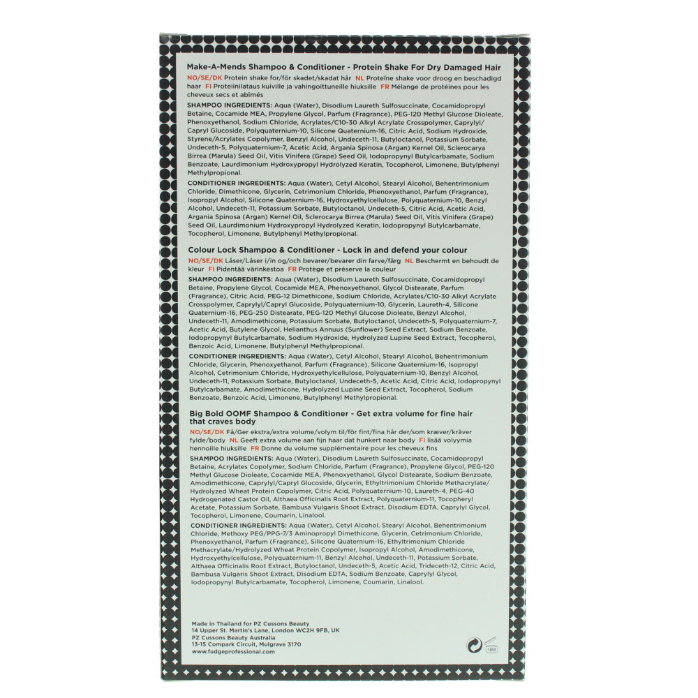 Fudge Make A Mends Haircare Set 2 Pieces Gift Set