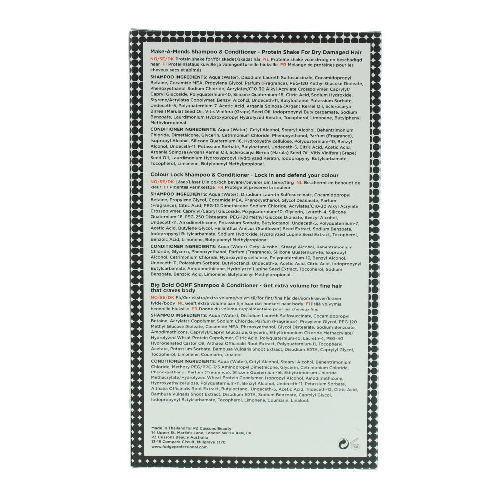 Fudge Colour Lock Haircare Set 2 Pieces Gift Set