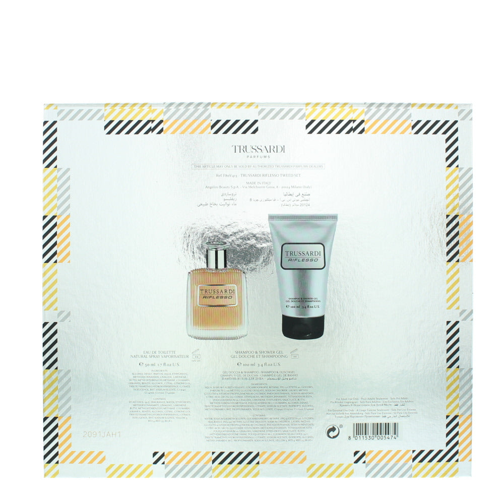 Trussardi Riflesso Eau de Toilette 2 Pieces Gift Set