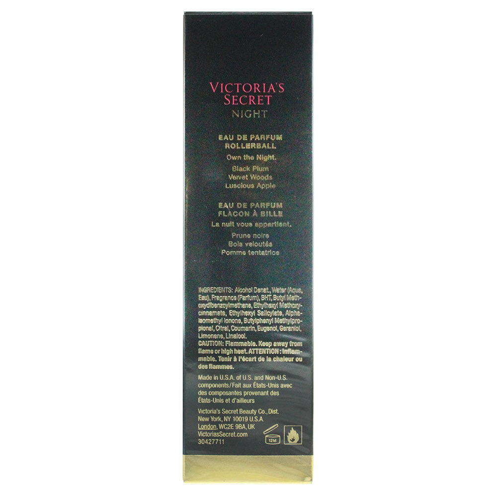 Victoria's Secret Night Rollerball Eau de Parfum 7ml - Ingredients