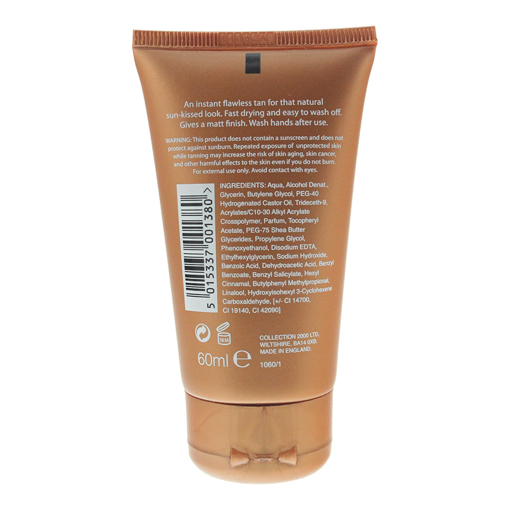 Collection 2000 Bronze Me! Instant Tan For Face & Body Wash Off Light/Medium Self-Tan 60ml - Ingredients