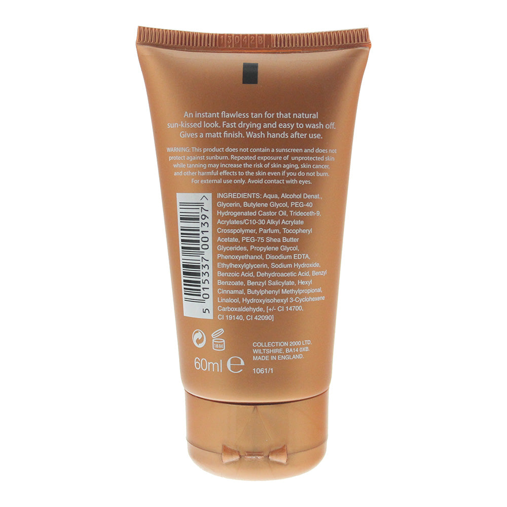 Collection 2000 Bronze Me! Instant Tan For Face & Body Wash Off Medium/Dark Self-Tan 60ml - Ingredients