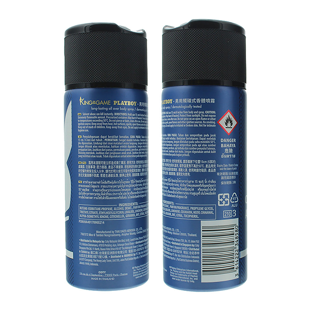 Playboy King Of The Game Deodorant Spray 150ml