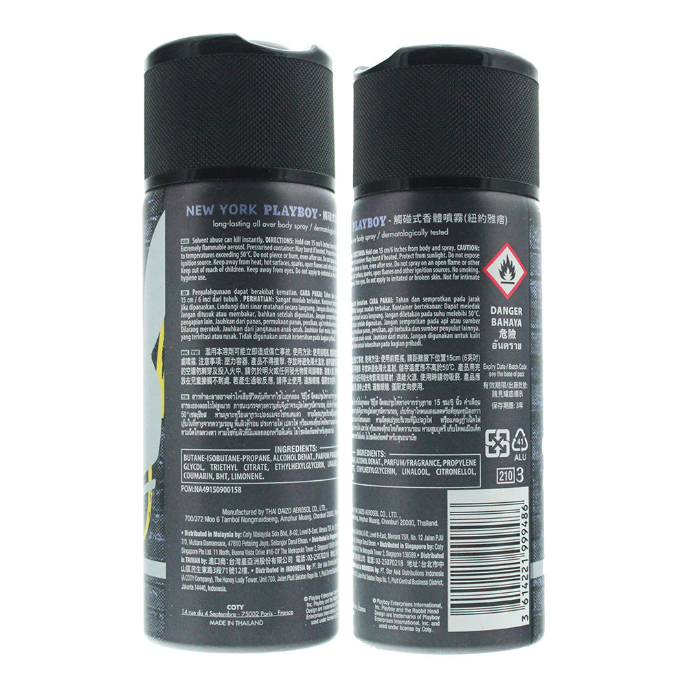 Playboy New York Deodorant Spray 150ml