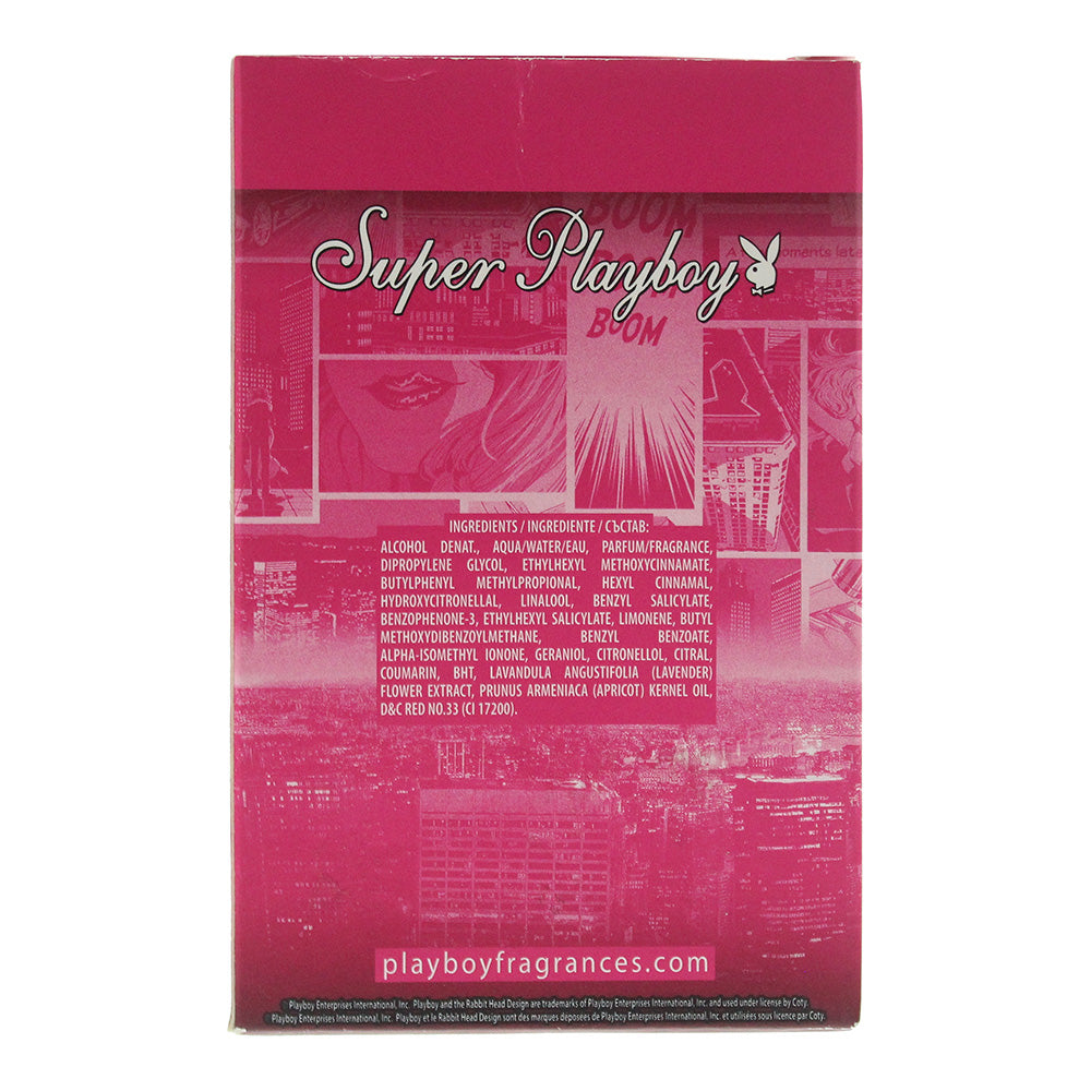 Playboy Super Women Eau de Toilette 60ml