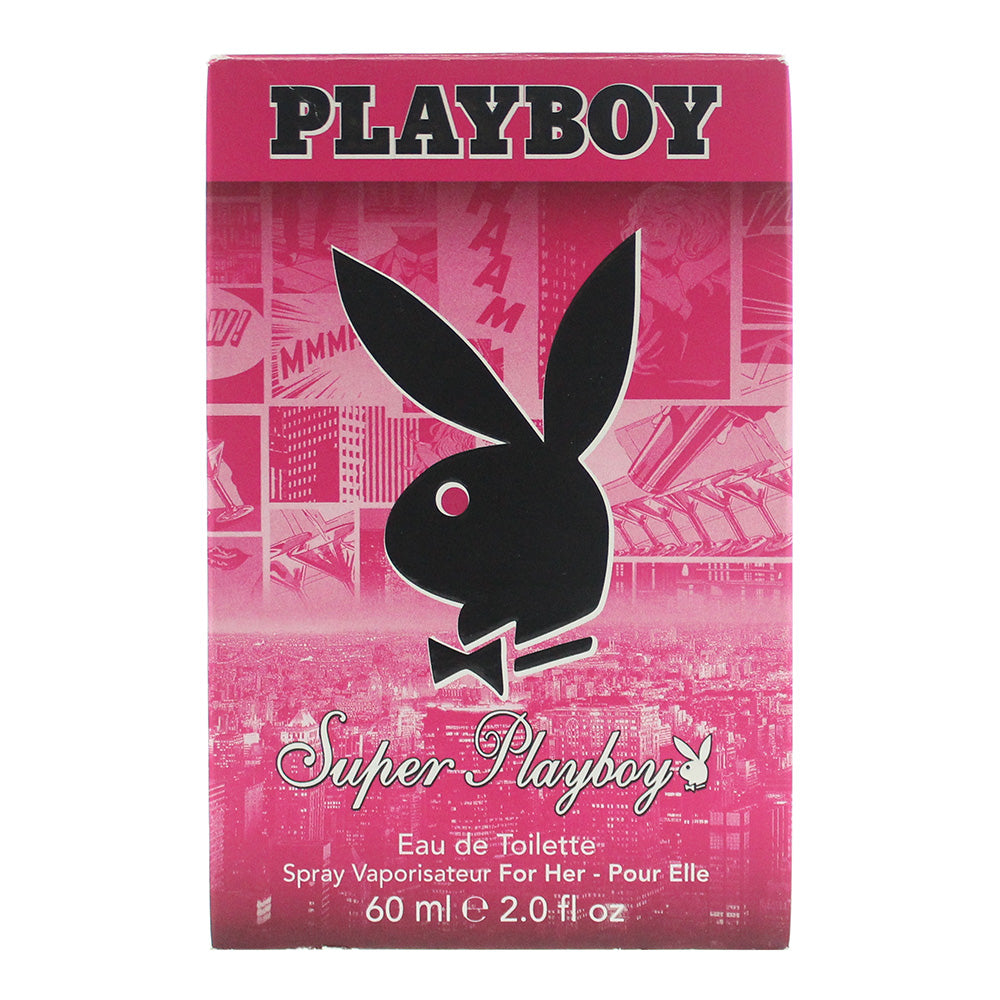 Playboy Super Women Eau de Toilette 60ml - Box