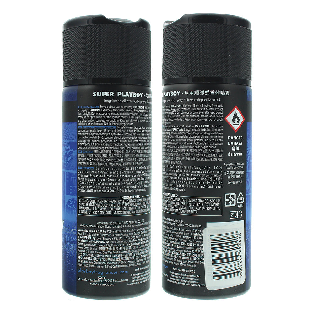 Playboy Super Playboy Deodorant Spray 150ml