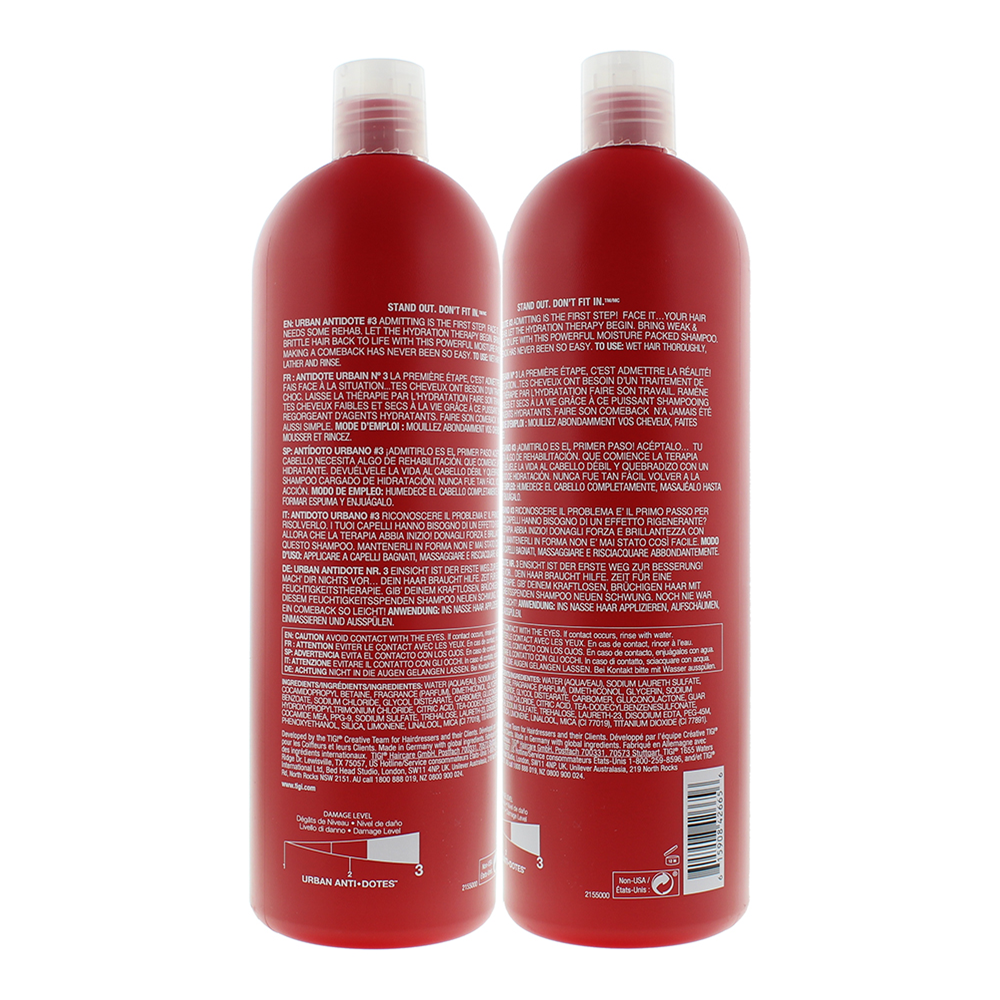 Tigi Bed Head Resurrection Damage Level 3 Shampoo 750ml