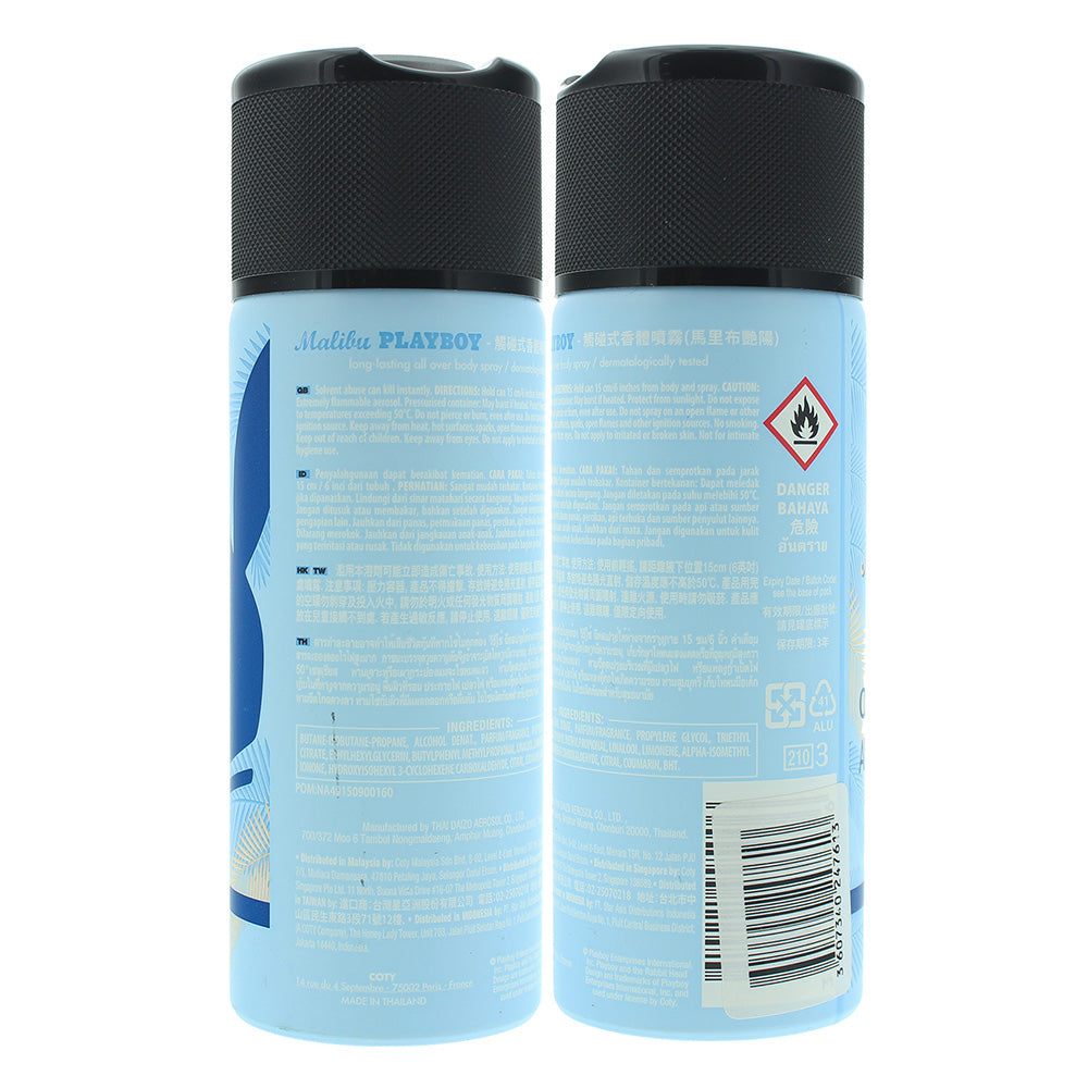 Playboy Malibu Deodorant Spray 150ml