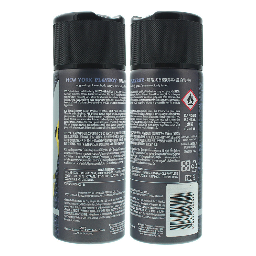 Playboy New York Deodorant Spray 150ml