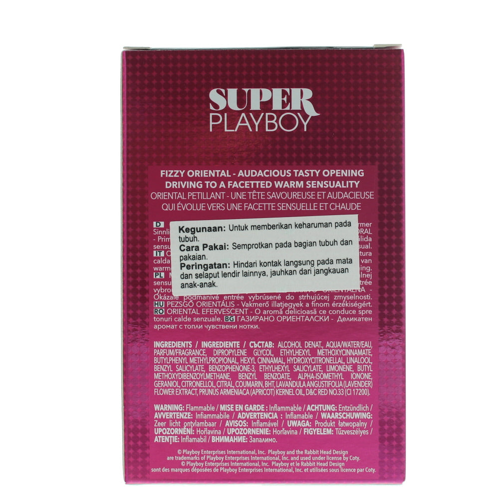 Playboy Super Playboy Eau de Toilette 60ml