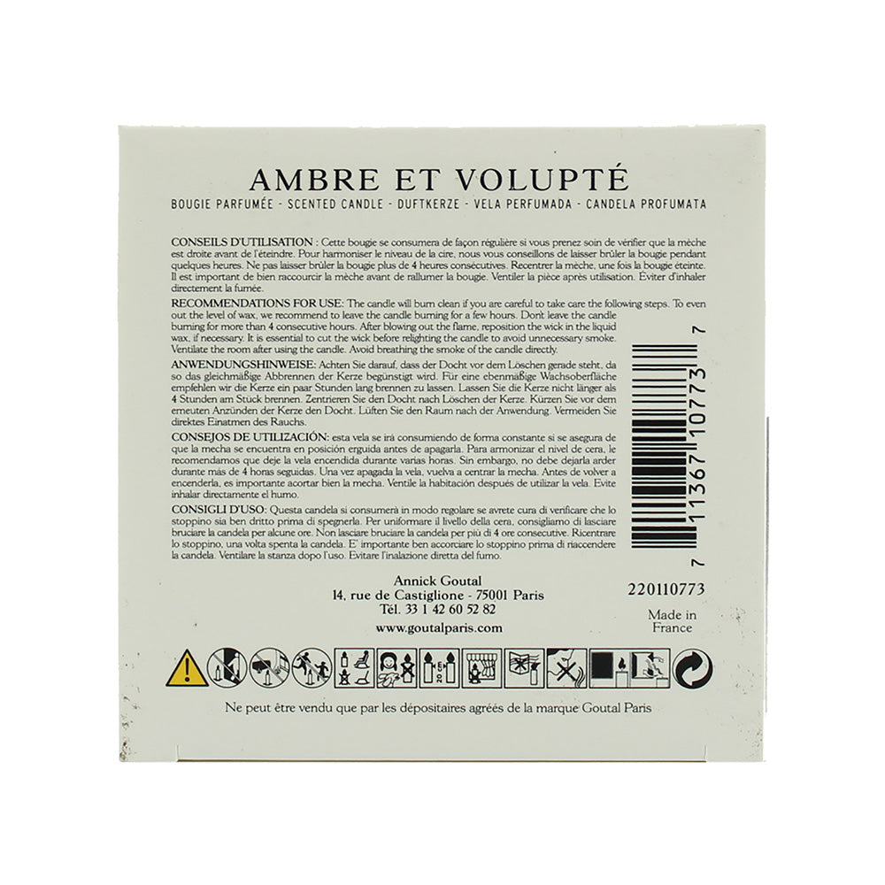 Annick Goutal Ambre Et Volupté Scented Candle 185g