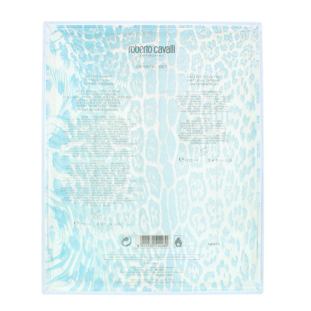 Roberto Cavalli Man Eau de Toilette 2 Pieces Gift Set