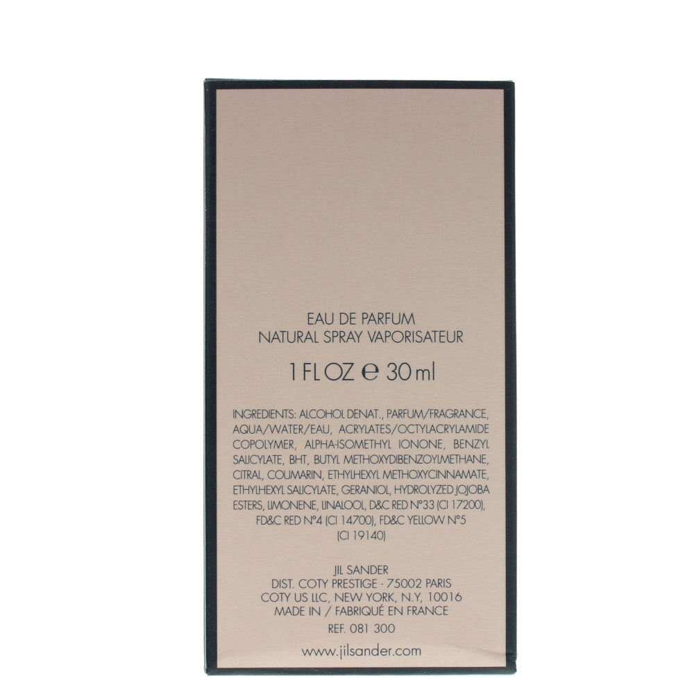 Jil Sander Jil Eau de Parfum 30ml - Ingredients