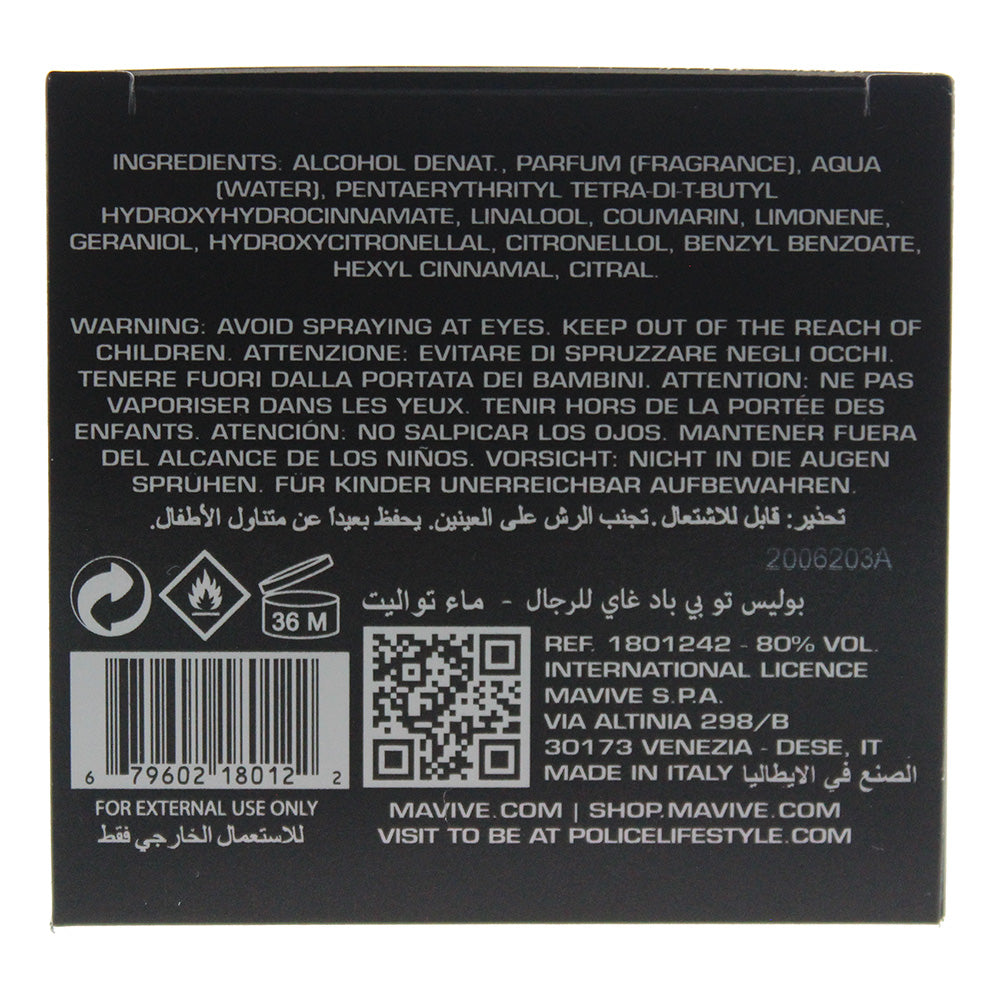 Police To Be Bad Guy Eau de Toilette 40ml